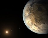 Artist's concept of Kepler 186f. Image: 
NASA Ames/SETI Institute/JPL-Caltech